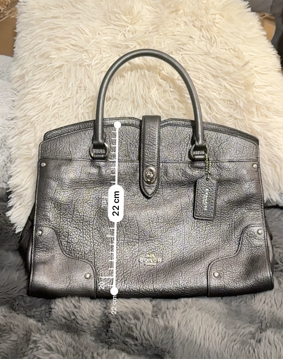 Coach Leather Satchel - photo 4