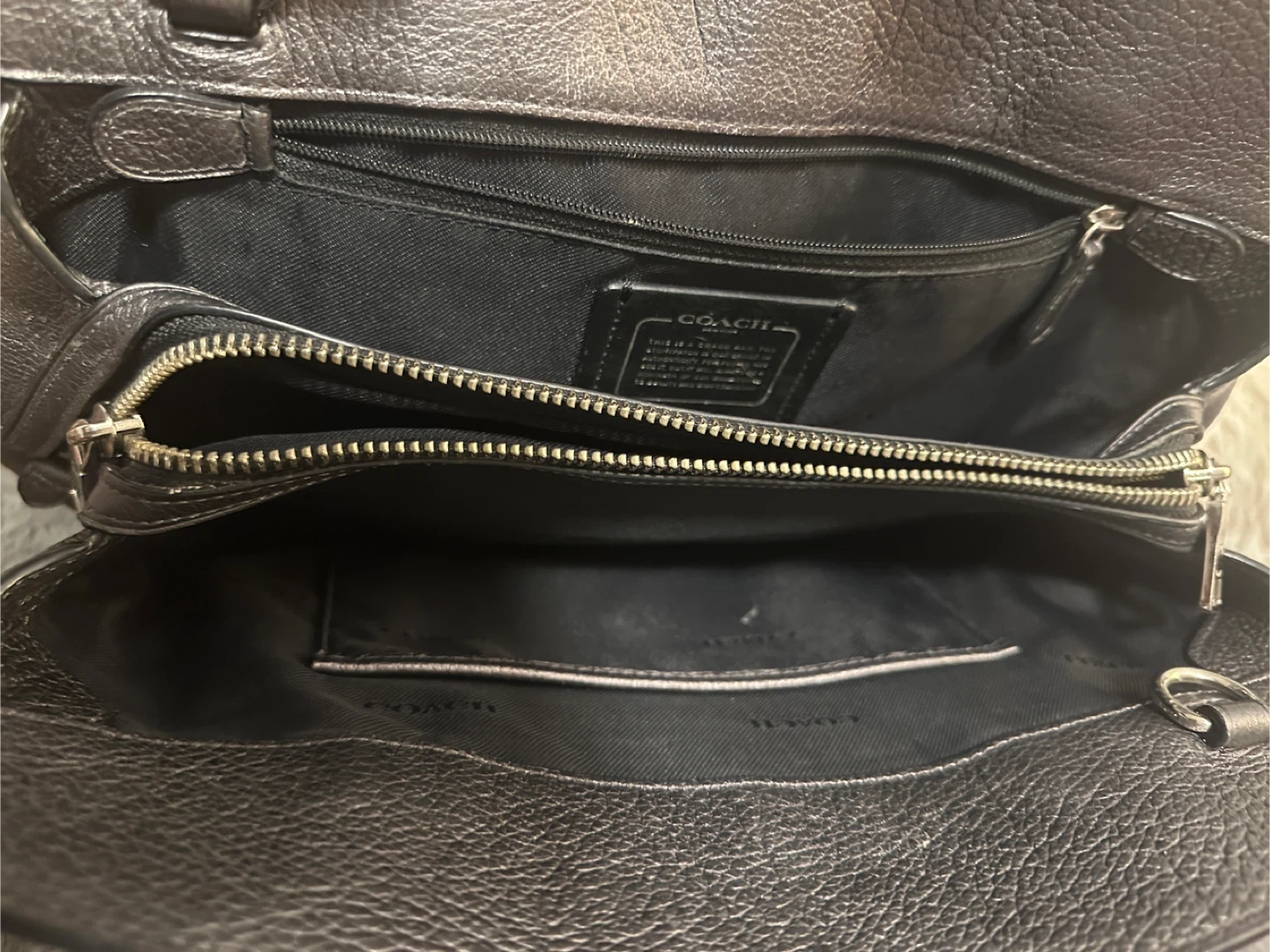 Coach Leather Satchel - photo 5