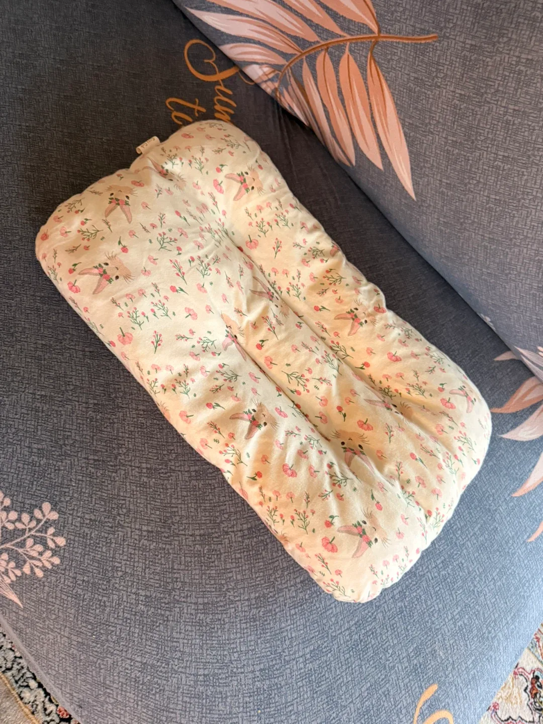 Baby Lounger - Floral Pattern