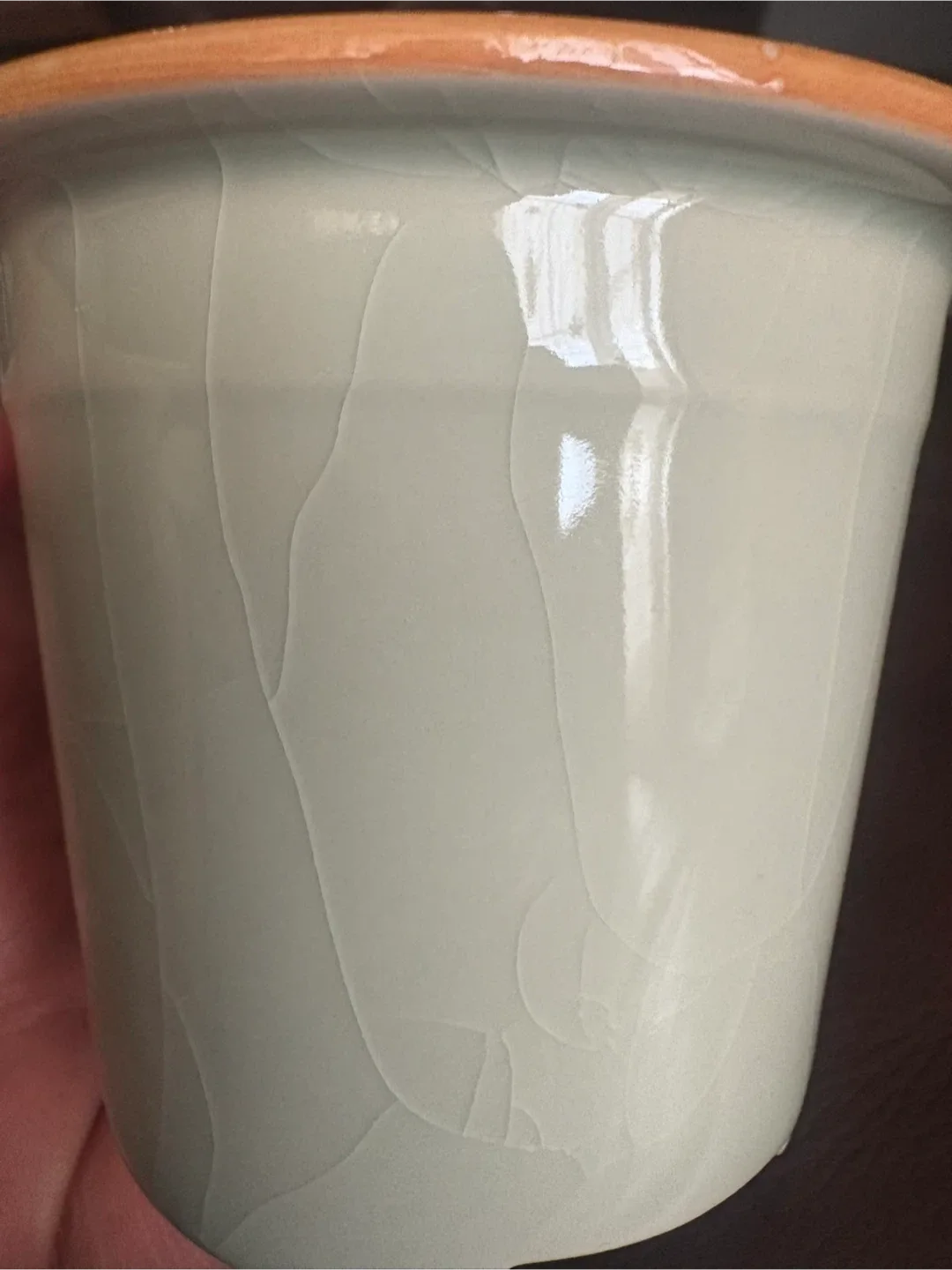 Vintage Ceramic Tea Mug with Infuser image indicator(4)