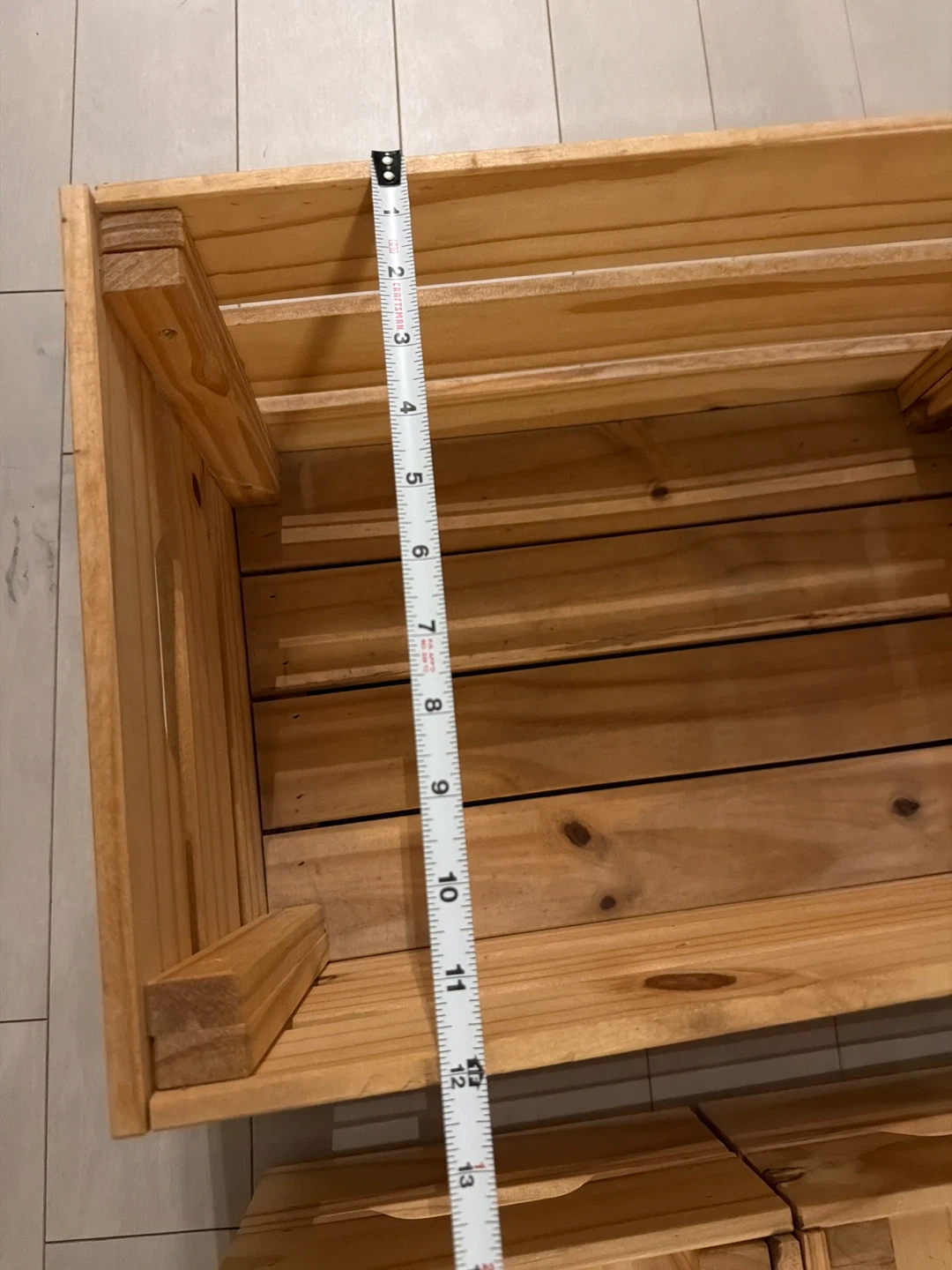 MOVING OUT SALE! IKEA Wooden Storage Crates - Set of 3 - photo 2