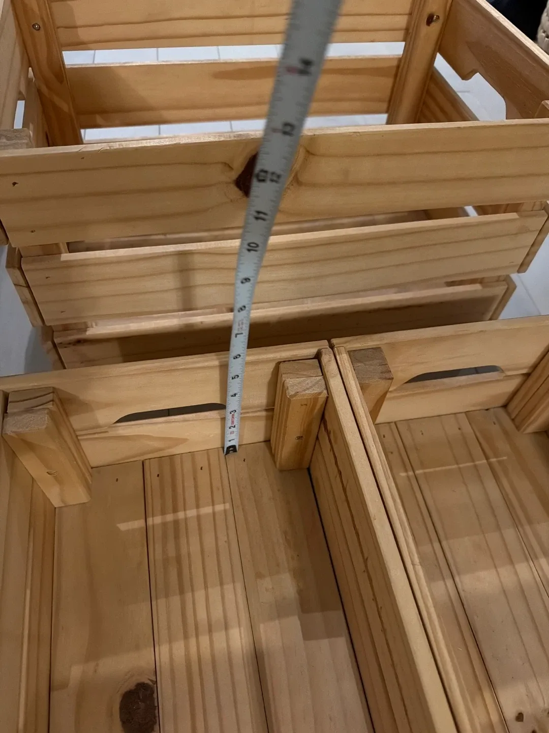 MOVING OUT SALE! IKEA Wooden Storage Crates - Set of 3 image indicator(7)