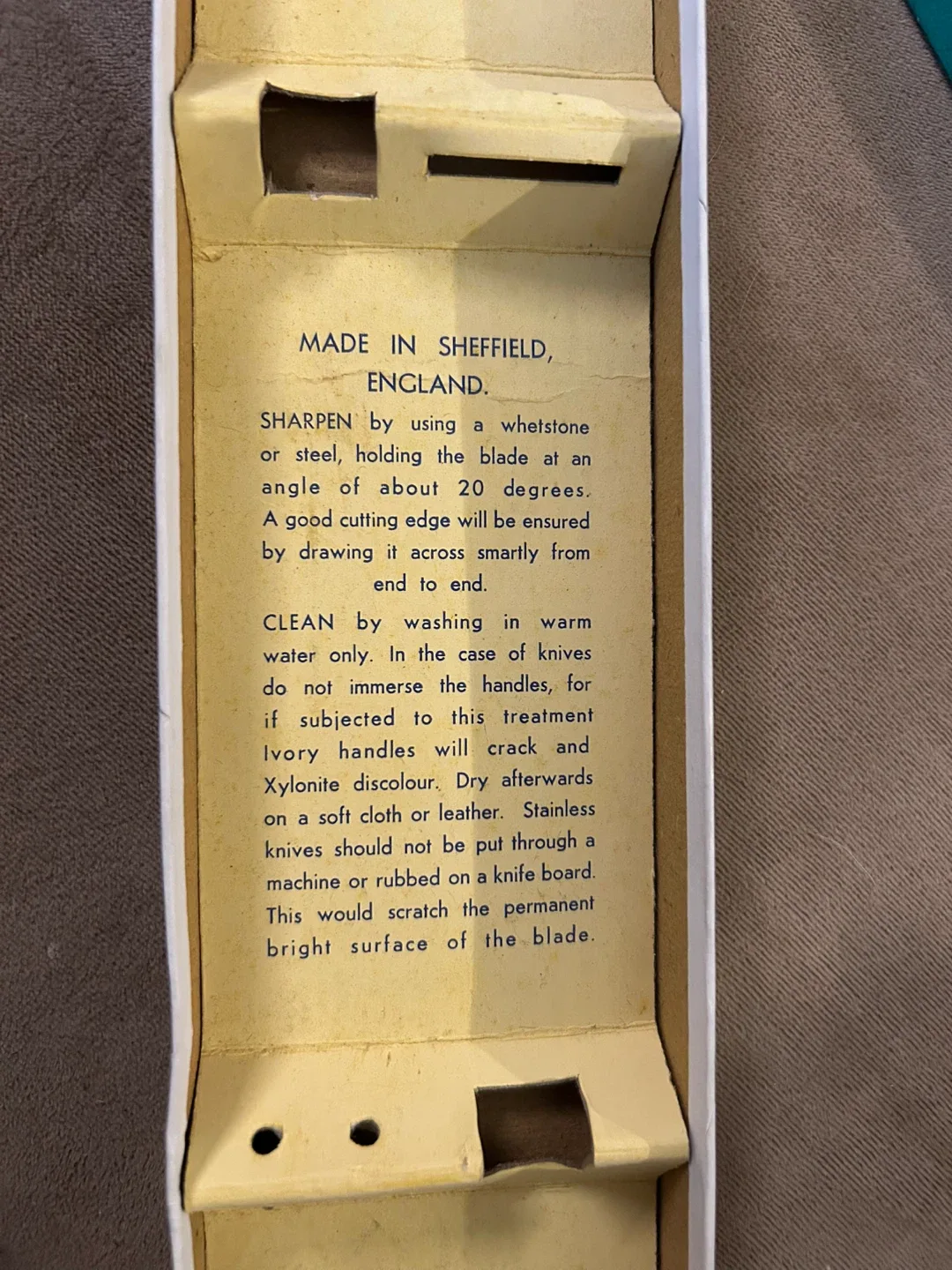 Antique 1920s Carvers Carving Set image indicator(4)