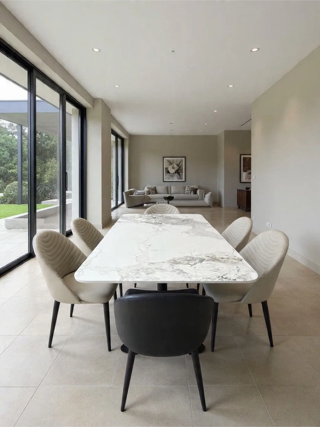 Janice Table & 4 Chairs - Modern Design image indicator(3)