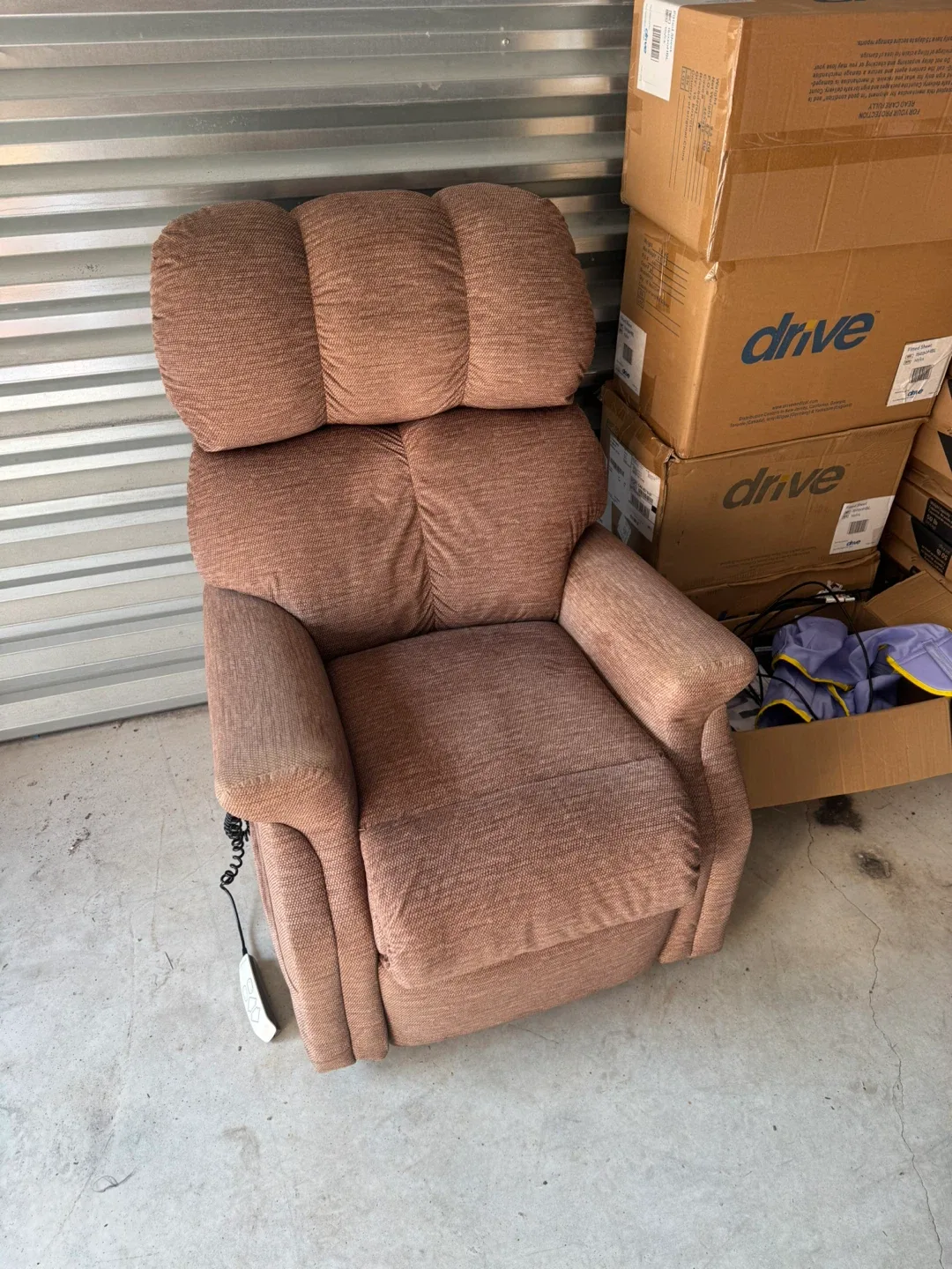 Pride power lift chair recliner