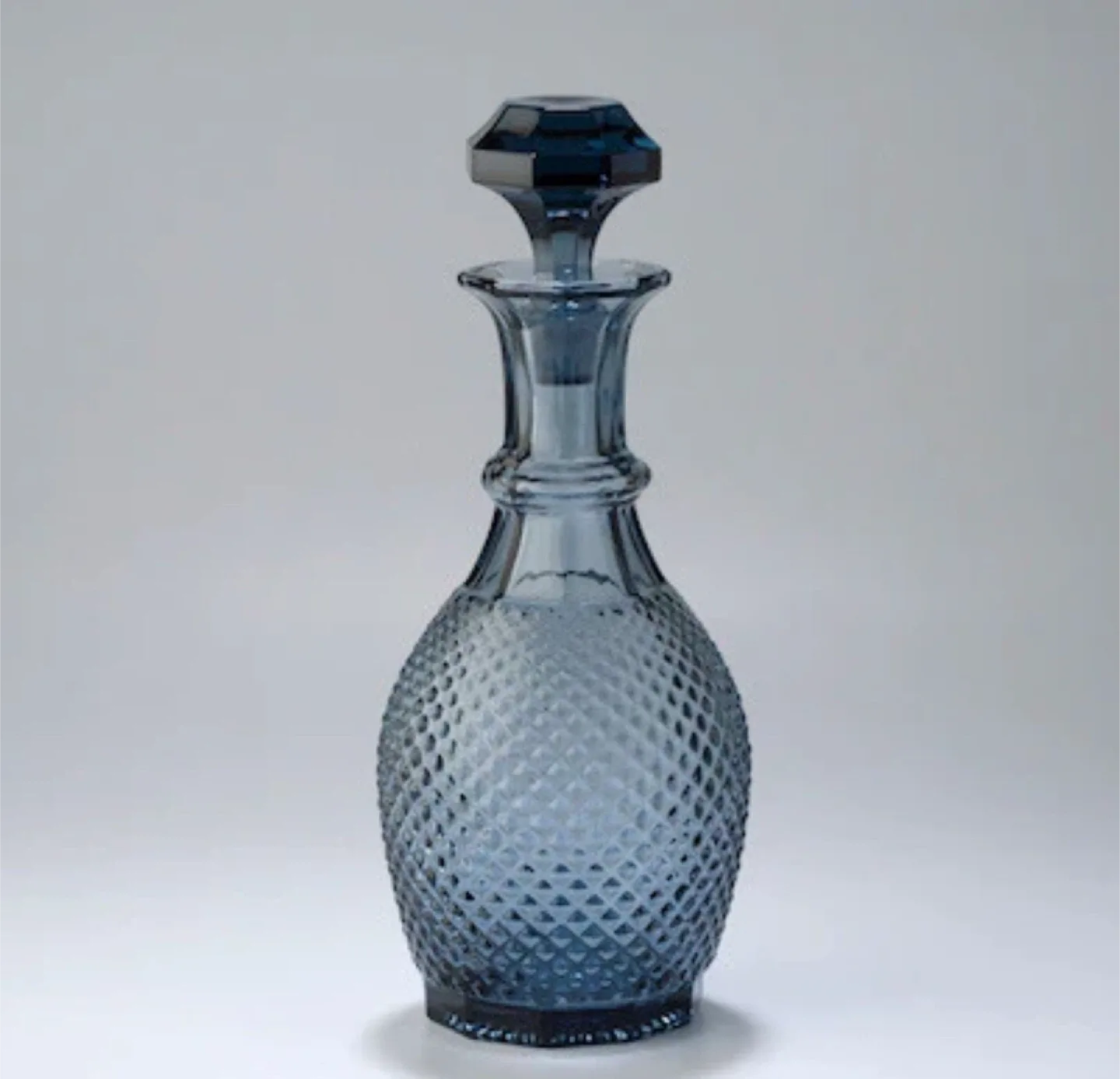 Bundle of Blue Glass Vases Bowls Decanters (NEW) image indicator(2)