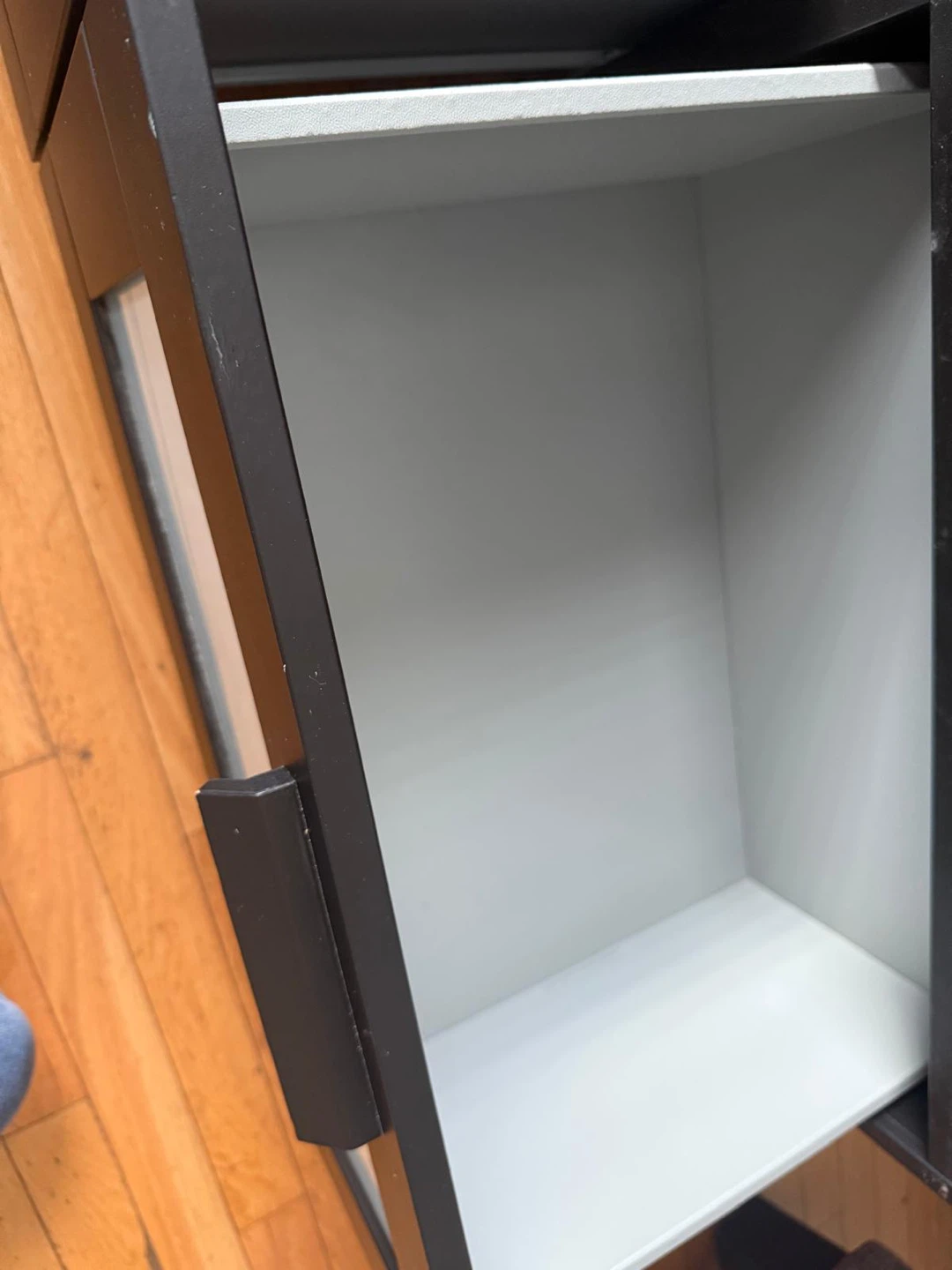 Black TV Stand with Drawers - photo 3