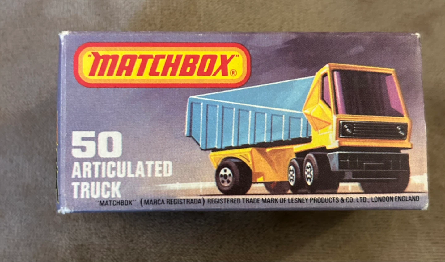 Lesney Matchbox 1973  Truck No Labels Mint Boxed