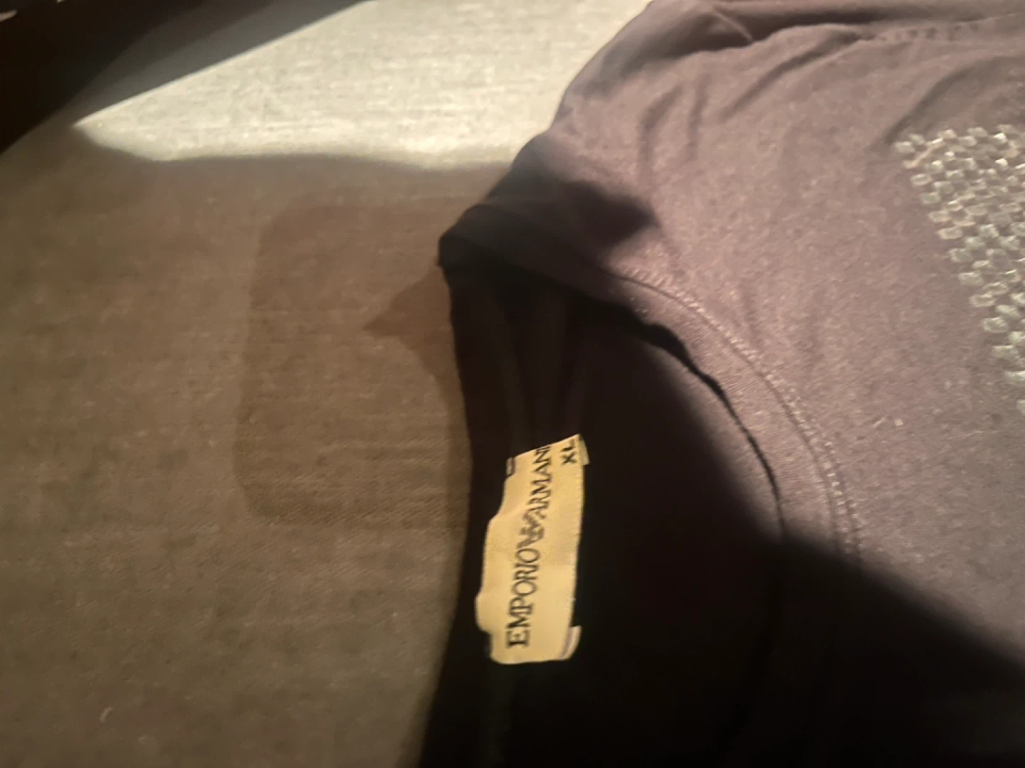 Emporio Armani Black T-Shirt - Size XL - photo 3