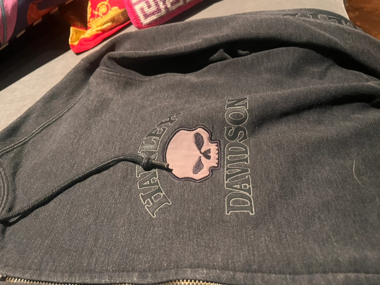 Harley Davidson Zip-Up Hoodie - photo 3