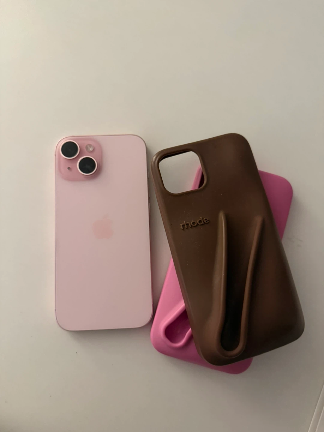iPhone 13 Pink with rhode Phone Case - photo 3
