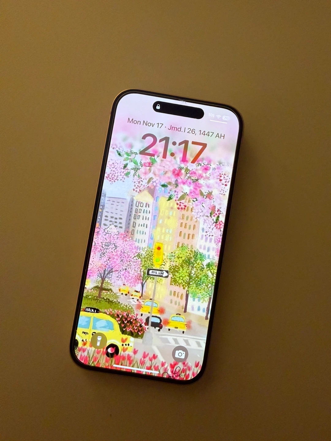 iPhone 13 Pink with rhode Phone Case