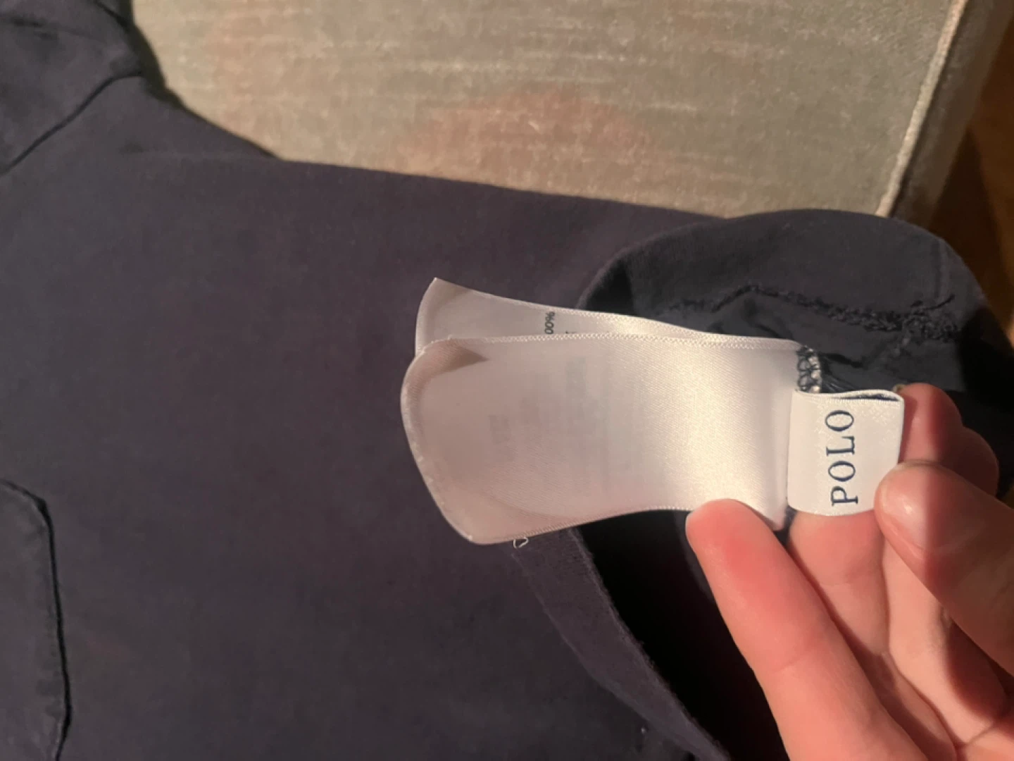 Polo Ralph Lauren Navy Pocket T-Shirt - photo 5