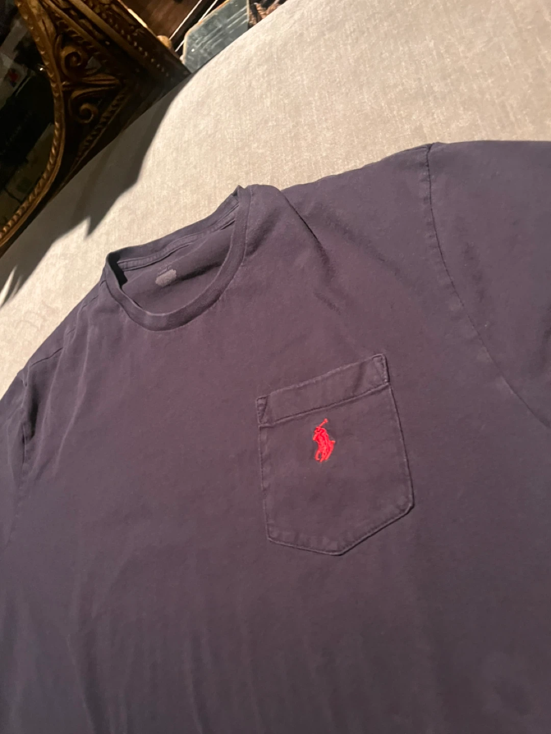 Polo Ralph Lauren Navy Pocket T-Shirt - photo 3