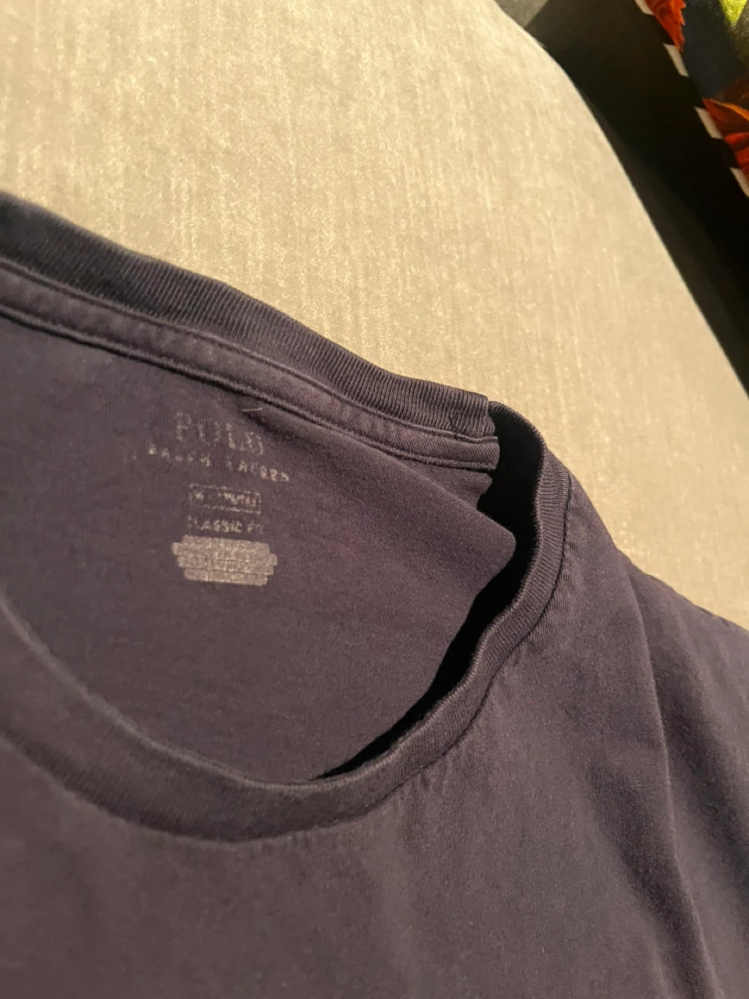 Polo Ralph Lauren Navy Pocket T-Shirt - photo 4