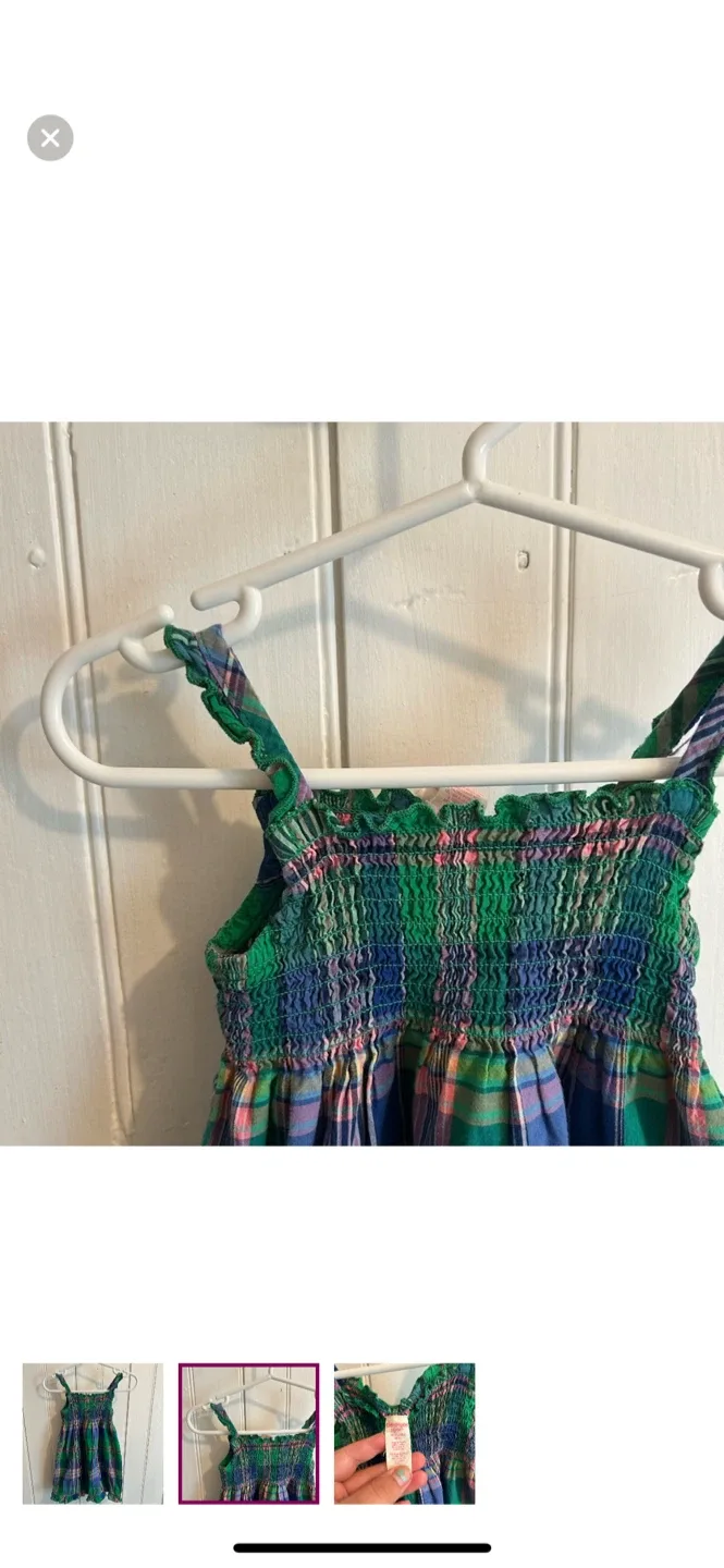 OshKosh B'gosh Plaid Dress - 18 Months image indicator(2)