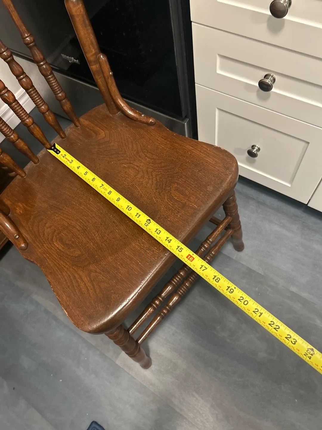 Vintage Wooden Chair image indicator(2)