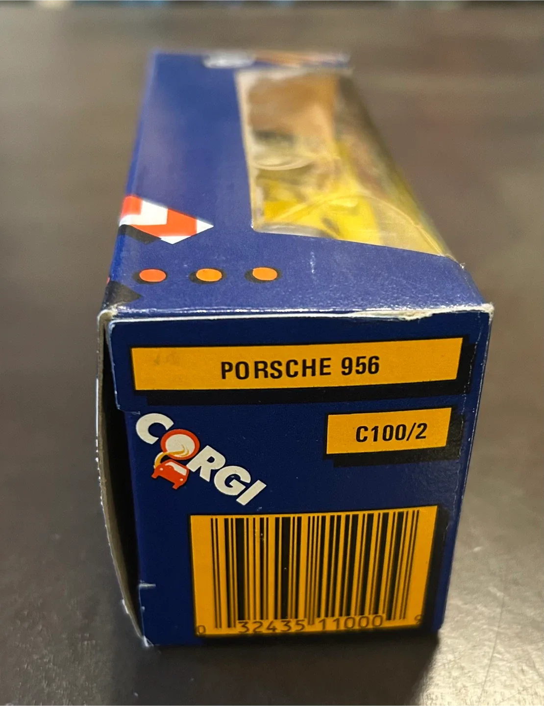 Corgi Turbos - Porsche 956 - 7 Taka-Q - Yellow - Boxed image indicator(2)