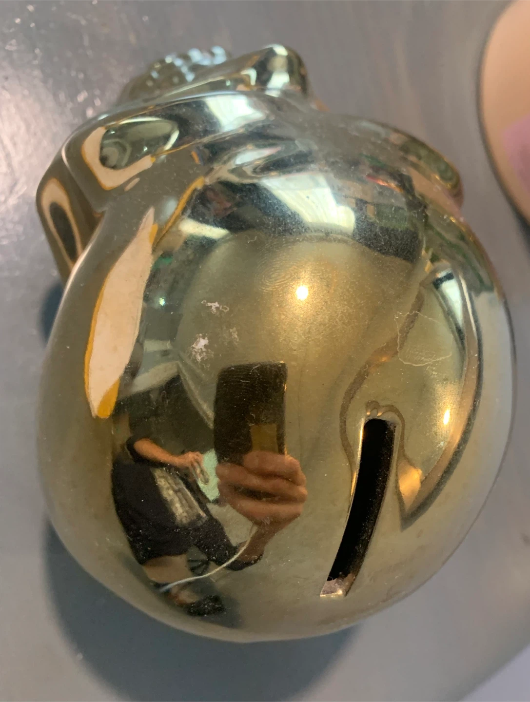 Gold Skull Coin Bank - photo 2