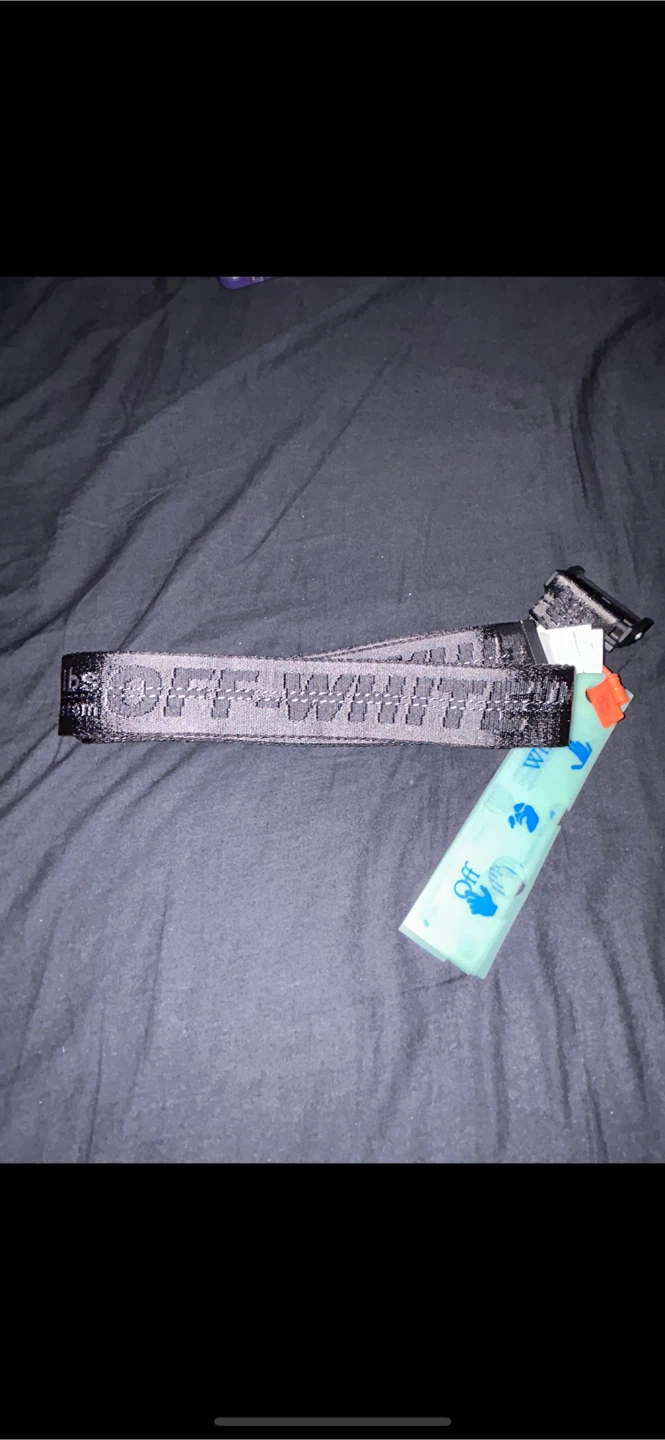 Off-White Industrial Belt - Black