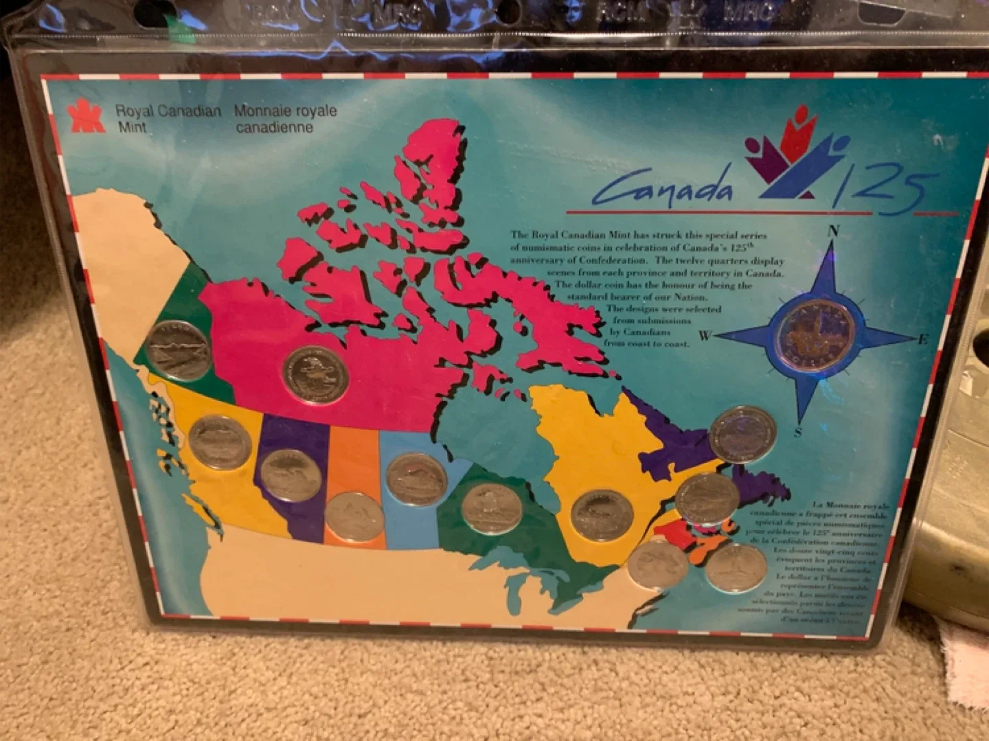 Royal Canadian Mint 125th Anniversary Coin Set