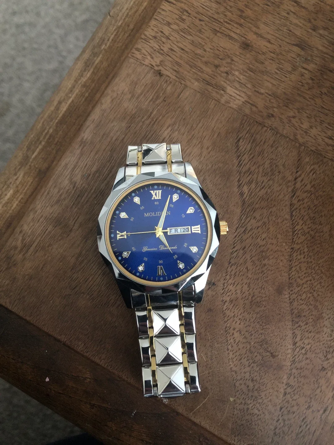 Molidian Men's Watch - Blue & Silver