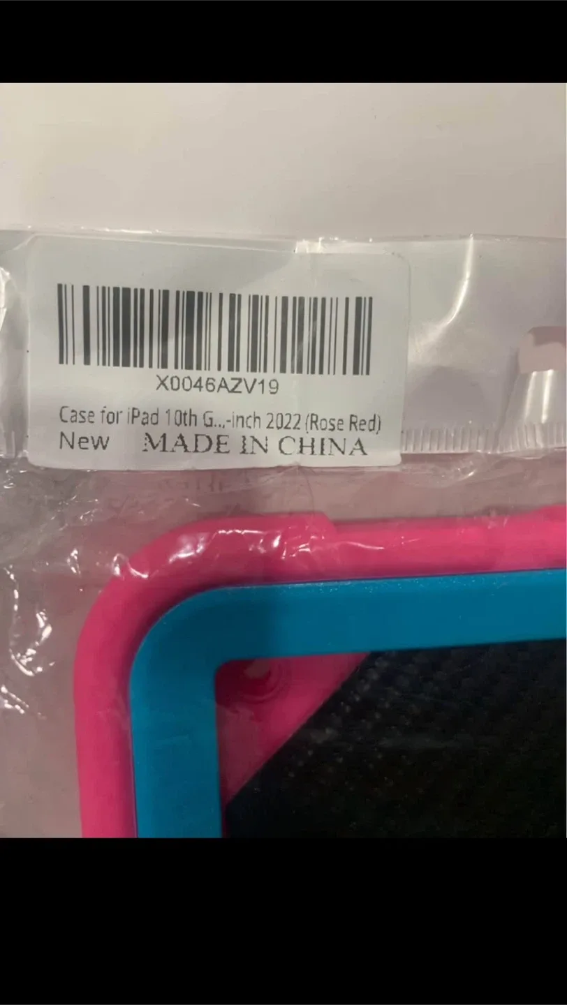 New iPad 10th Gen 10.9-inch Case - Blue/Pink