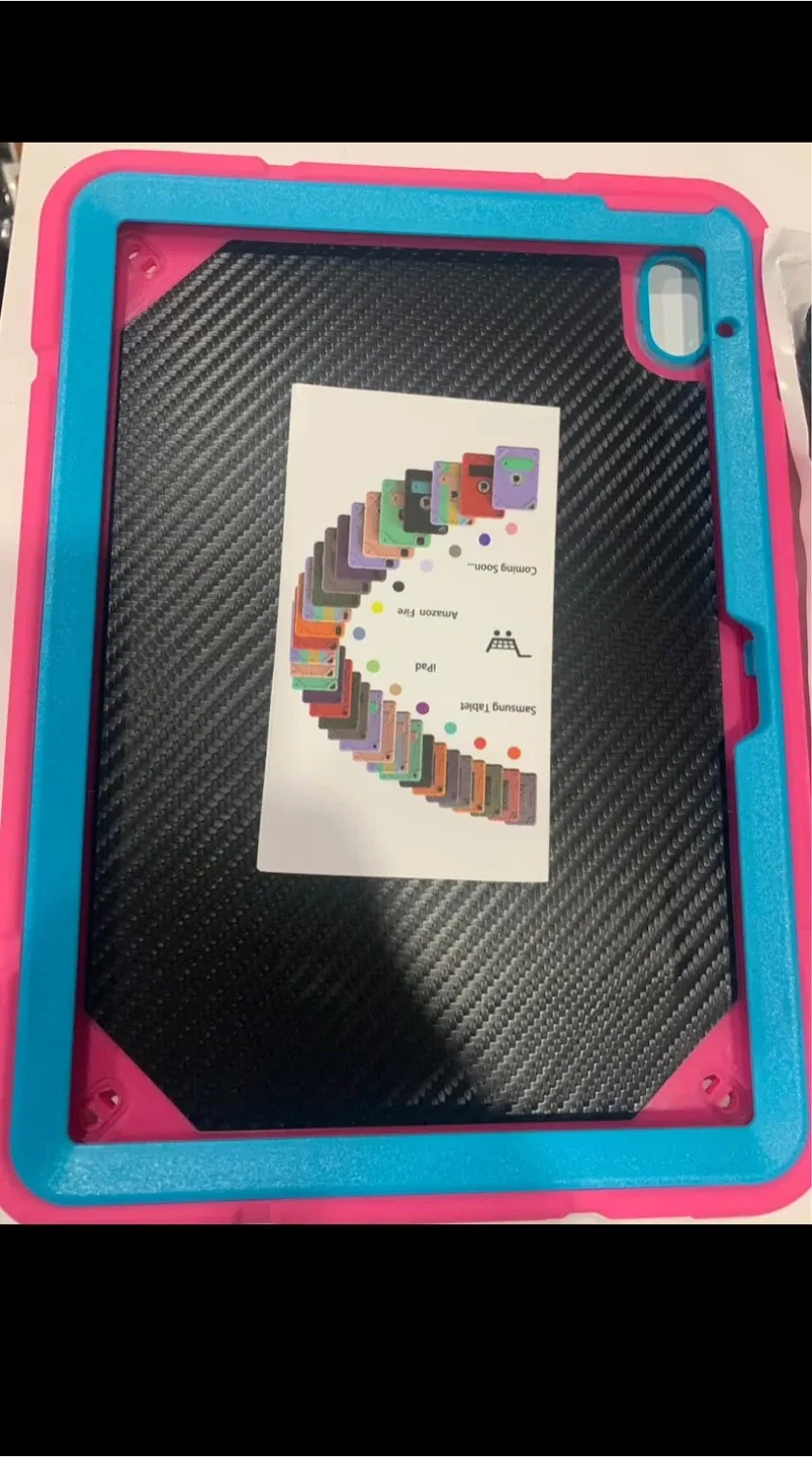 New iPad 10th Gen 10.9-inch Case - Blue/Pink image indicator(6)
