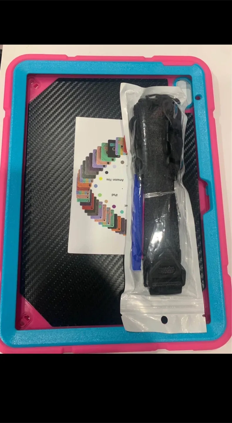New iPad 10th Gen 10.9-inch Case - Blue/Pink image indicator(4)