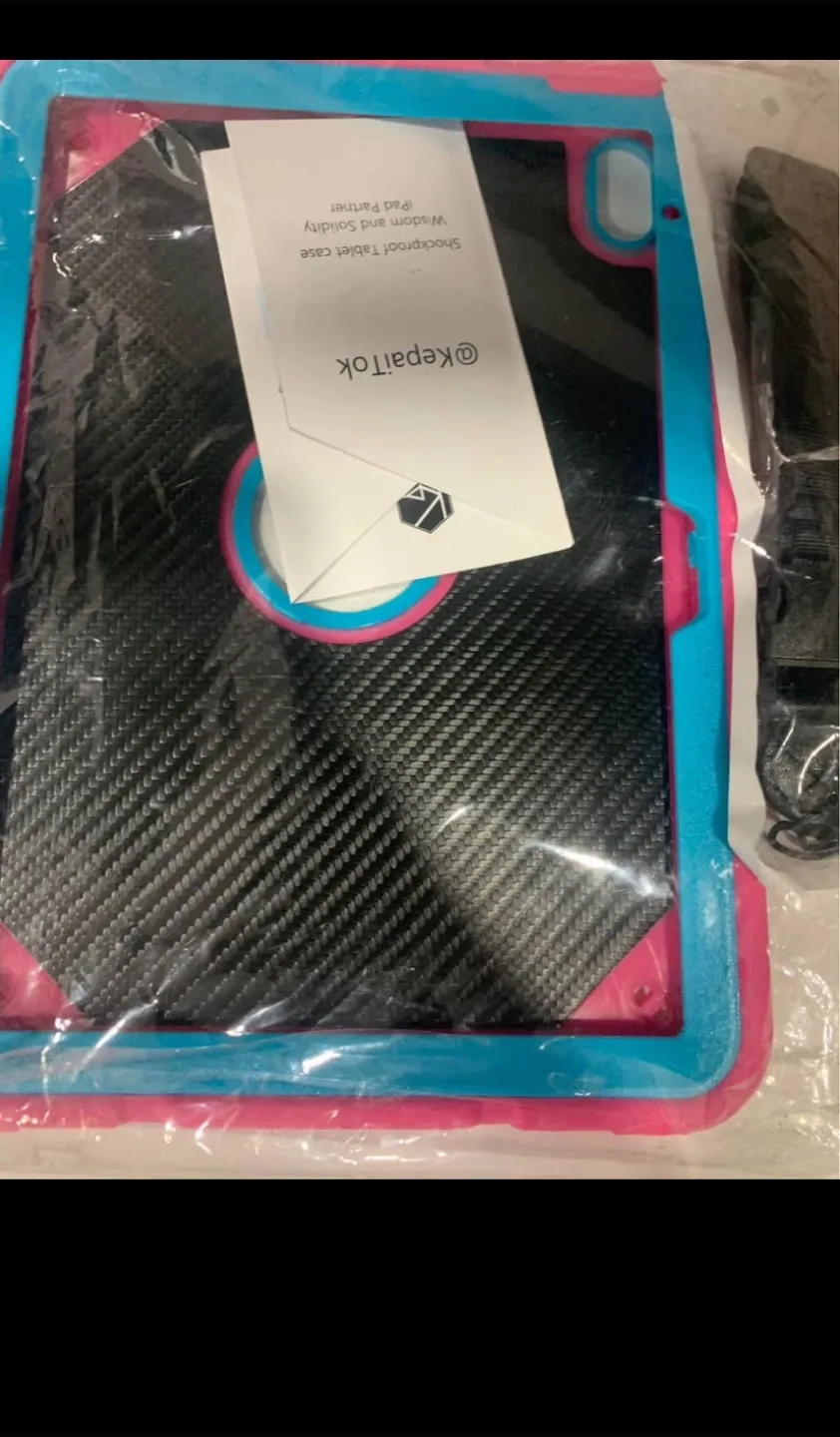 New iPad 10th Gen 10.9-inch Case - Blue/Pink image indicator(9)