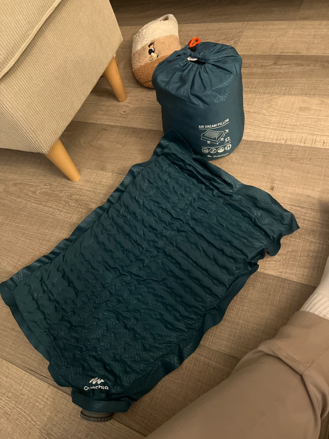 2 x Quechua Air Dream Pillow - Camping Comfort