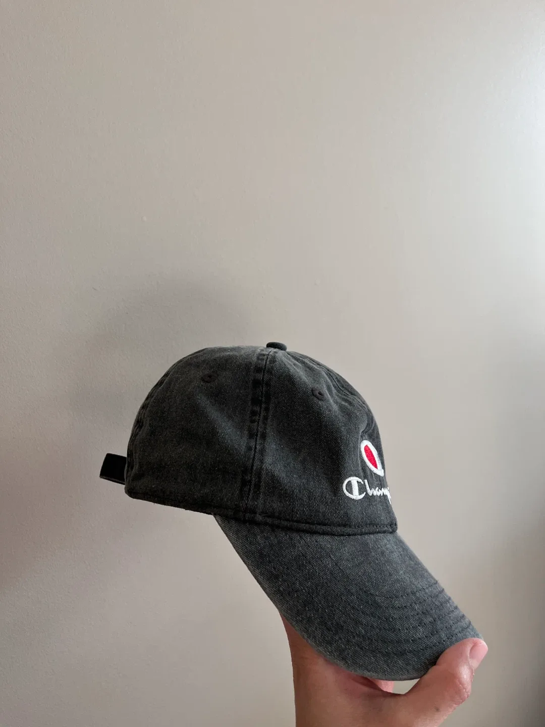 Champion Black Baseball Cap