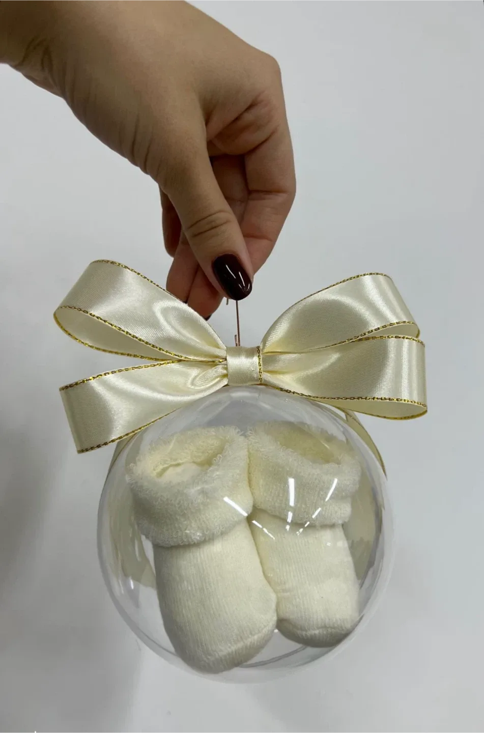 Personalized bauble for Christmas tree