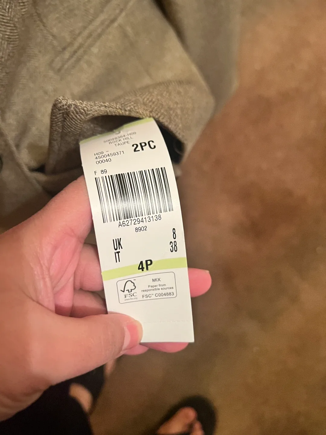 Le Suit Tweed Suit Set - Size 4 Petite image indicator(2)