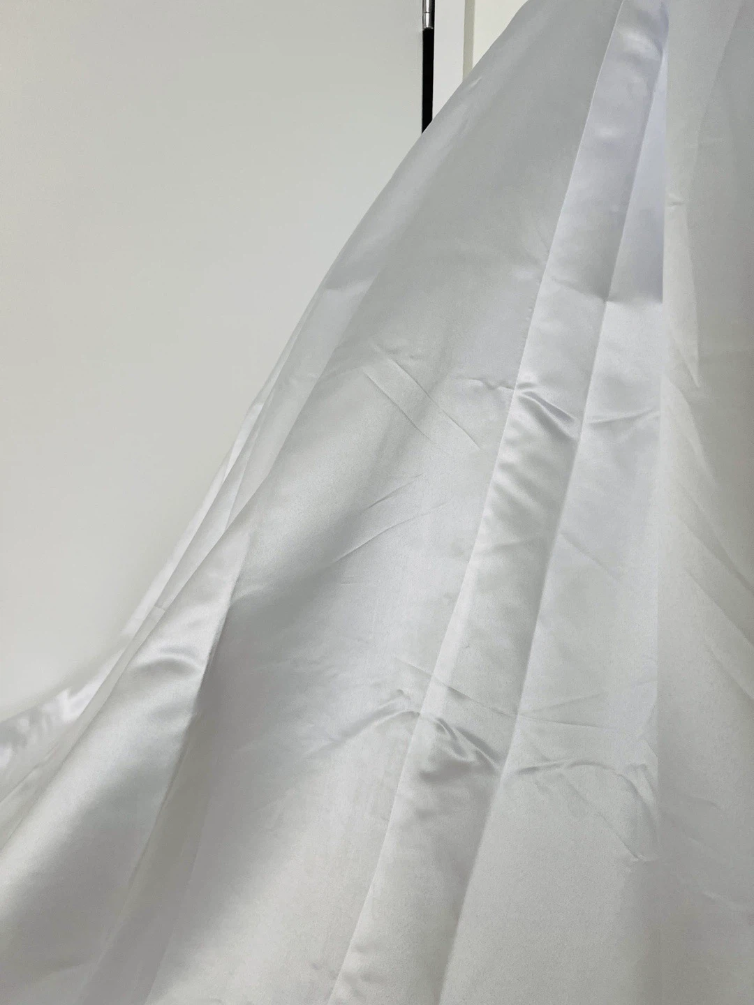 *NEW* White Off the Shoulder Satin Wedding Dress - photo 5