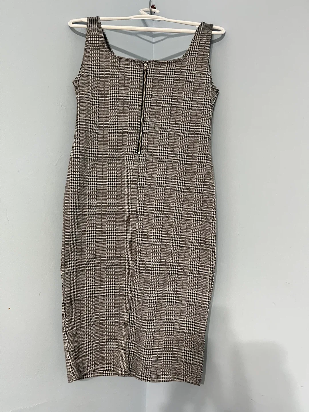 Popular Basics Plaid Dress - Size L image indicator(2)