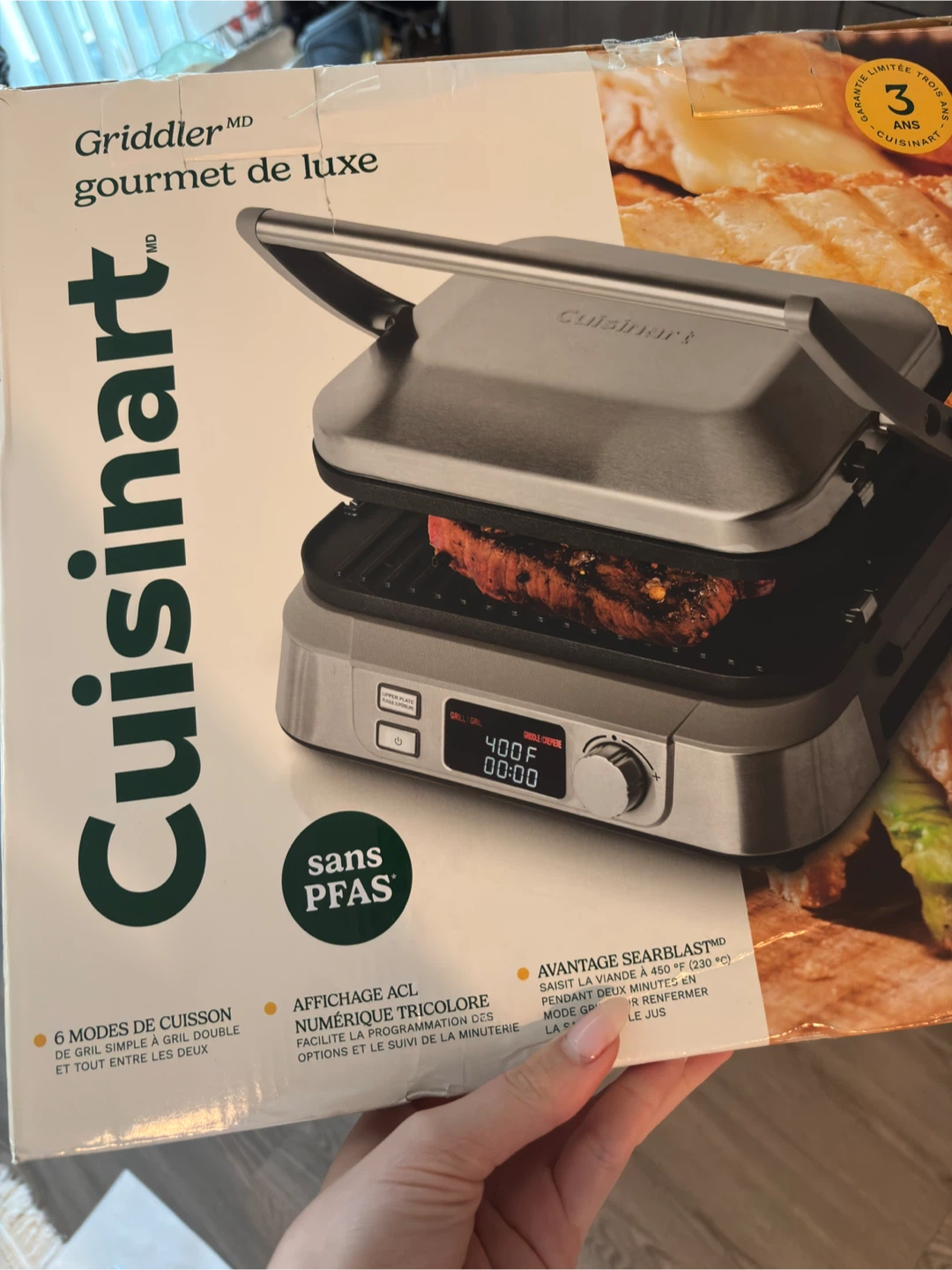 Cuisinart Griddler Gourmet de Luxe - photo 2