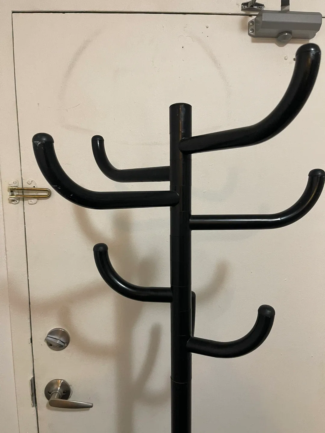 Black Metal Coat Rack Stand image indicator(4)