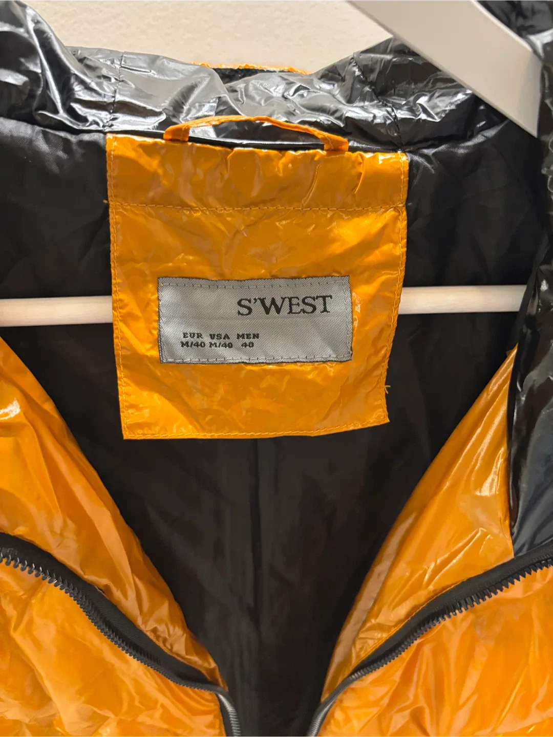 🧡 🖤 Vivid Orange Peel & Black - Size: M image indicator(4)