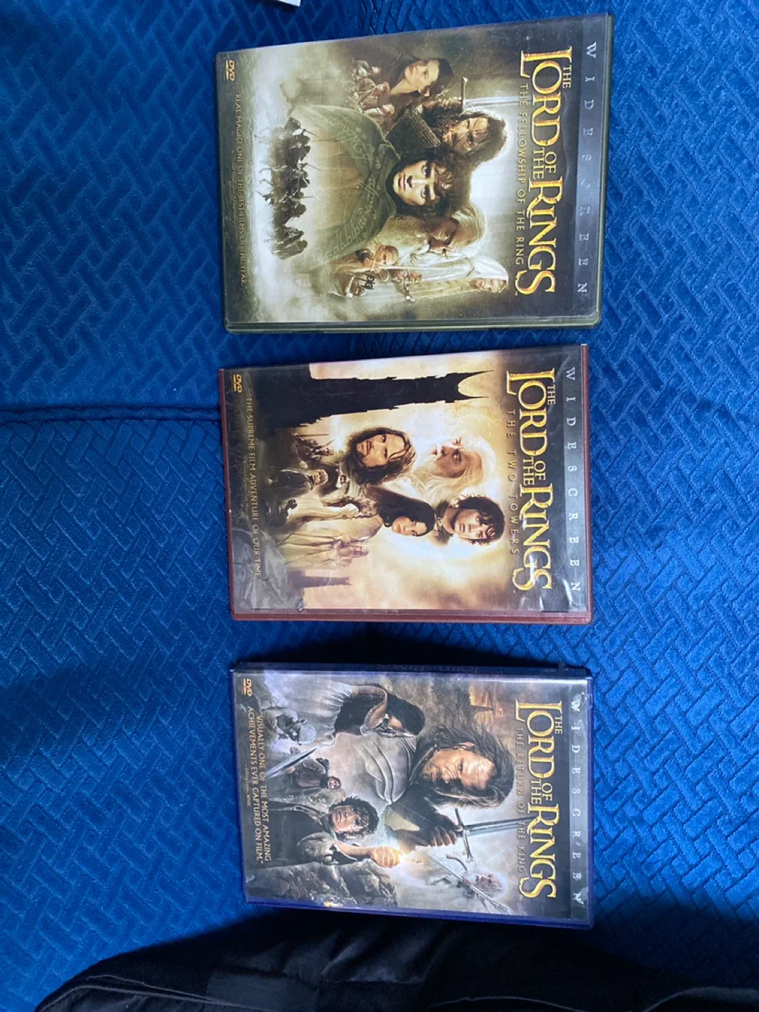 Lord of the Rings DVD Trilogy