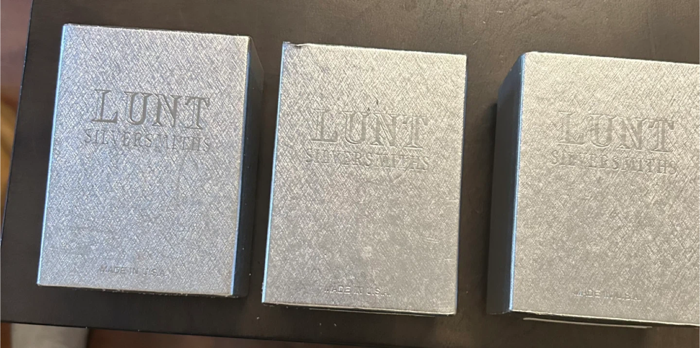 3 Lunt Silversmiths Christmas Ornaments - photo 5