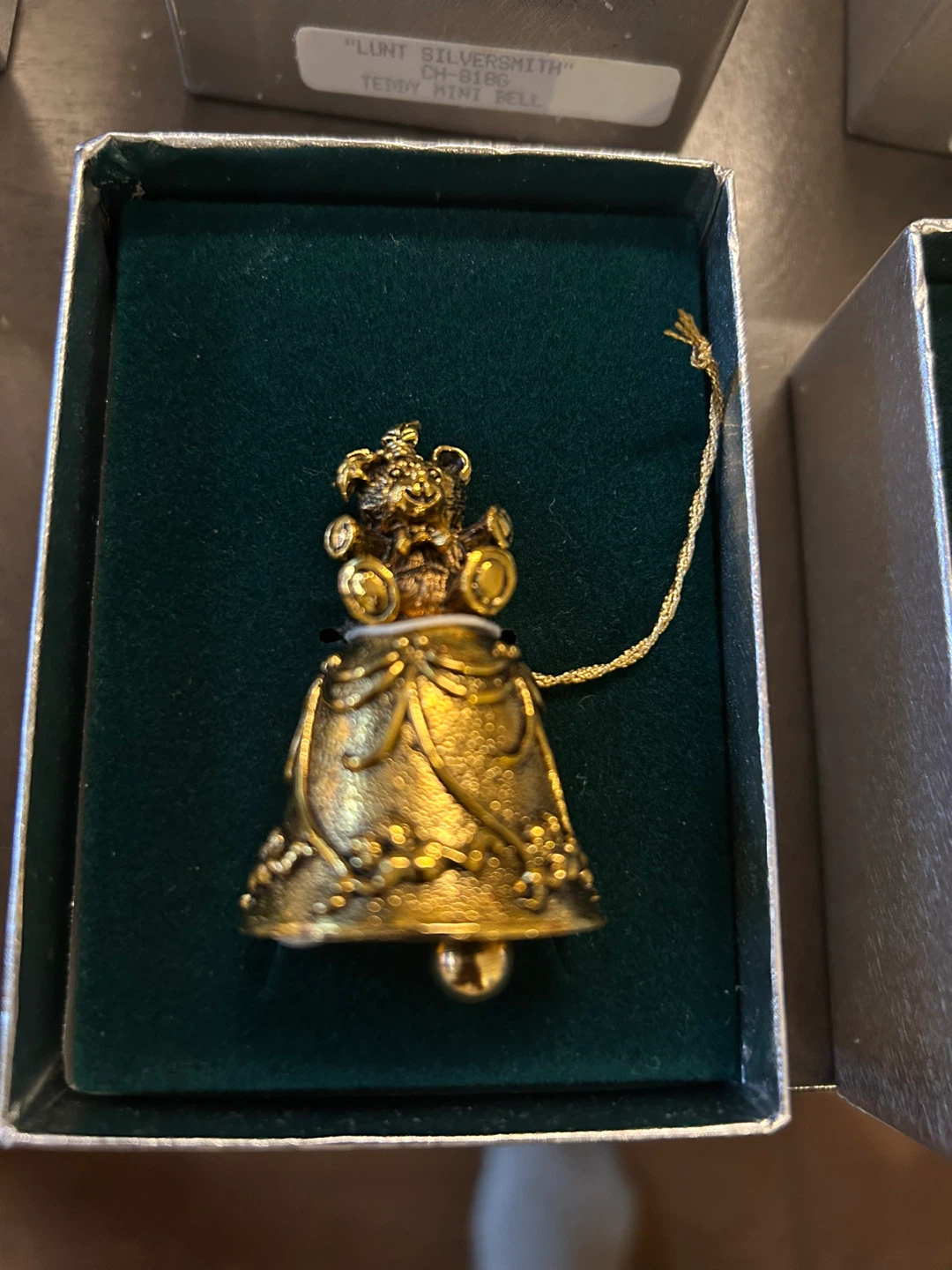 3 Lunt Silversmiths Christmas Ornaments - photo 3