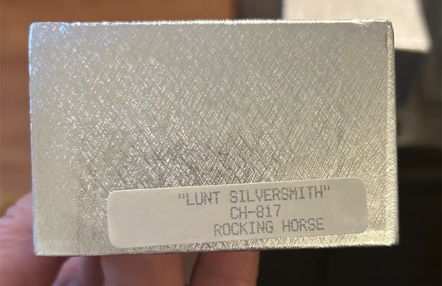 3 Lunt Silversmiths Christmas Ornaments image indicator(8)