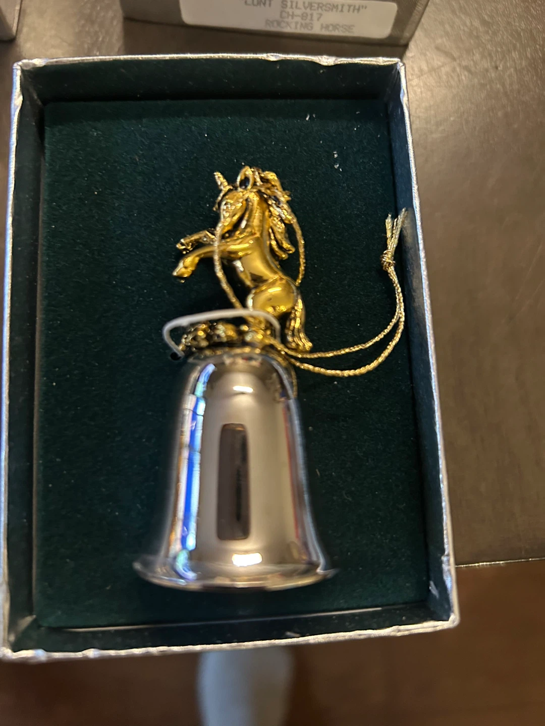 3 Lunt Silversmiths Christmas Ornaments - photo 4