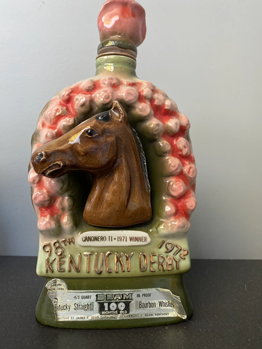 Set of 3 - Jim Beam Bourbon Whiskey Decanter Collection - photo 2