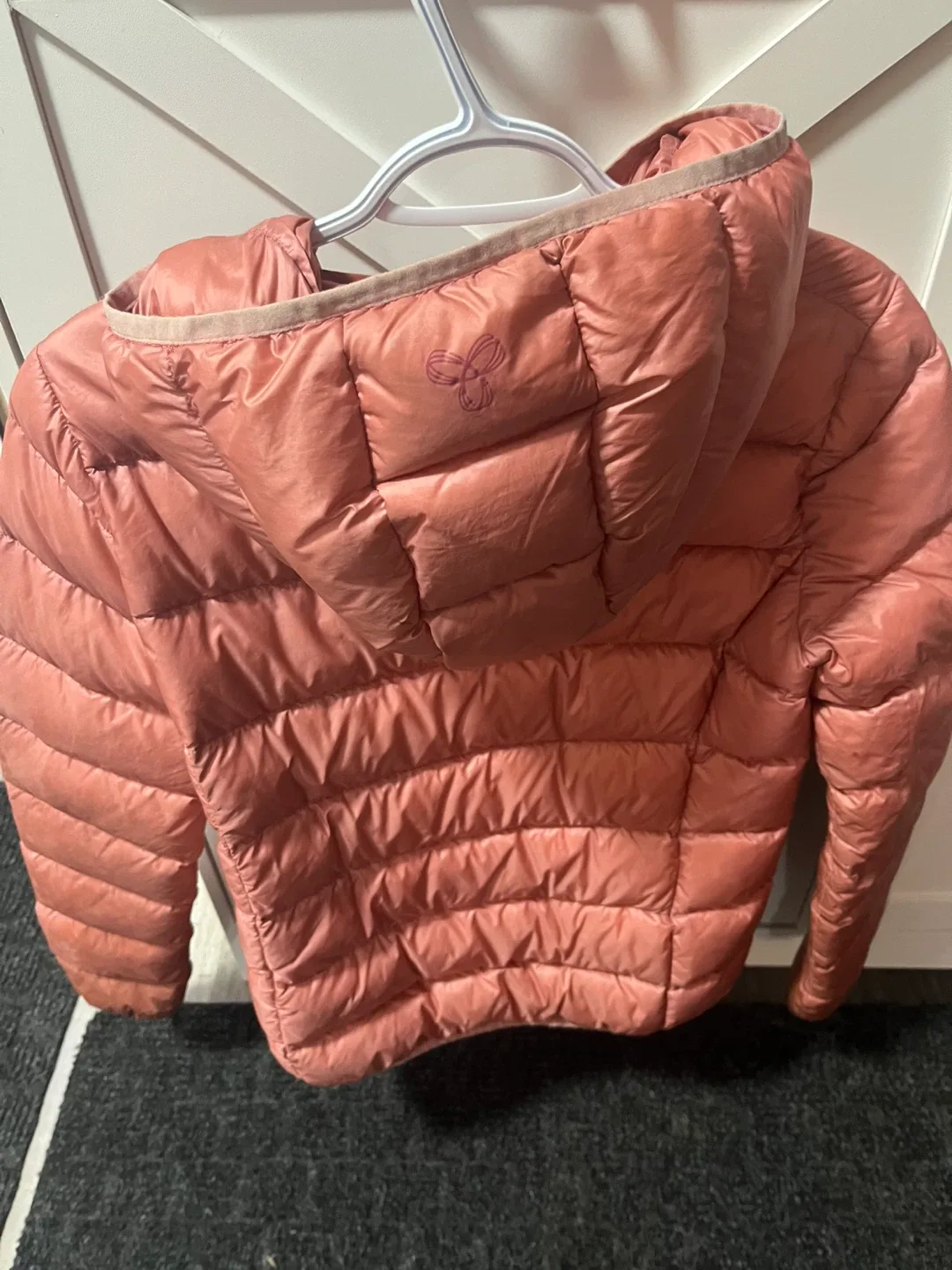 TNA The Little Puff Jacket - Salmon Pink image indicator(2)