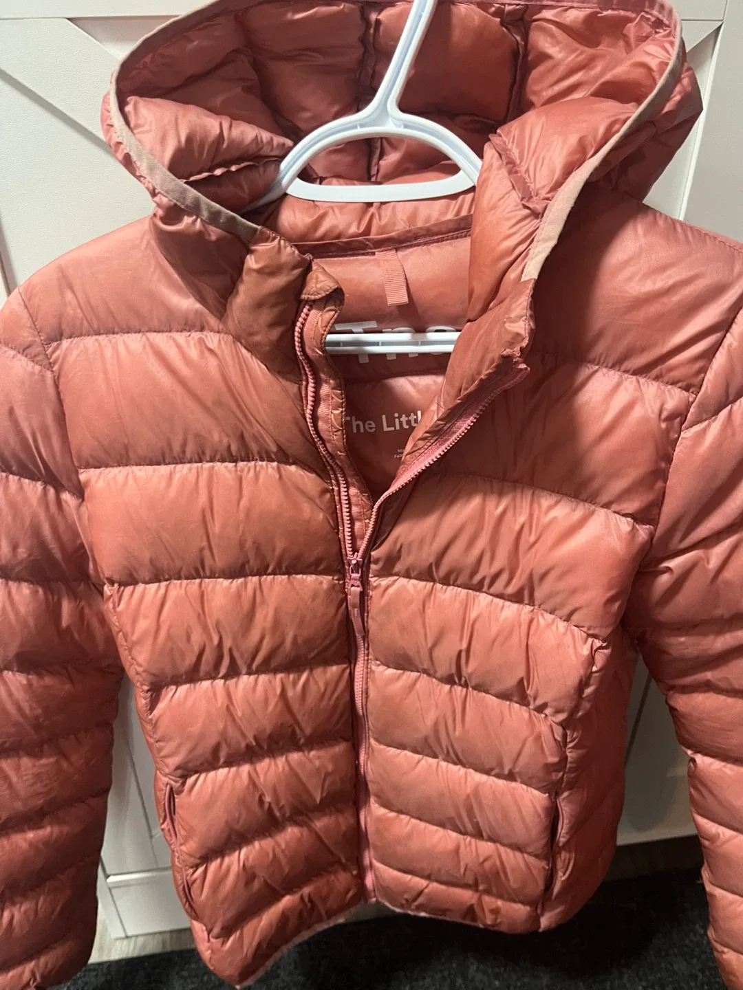 TNA The Little Puff Jacket - Salmon Pink