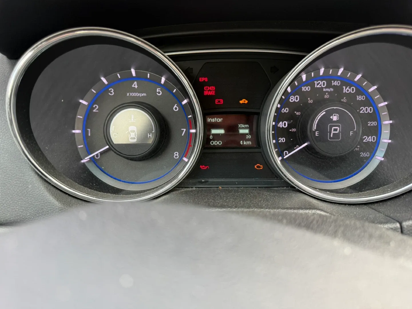 Hyundai Sonata 2013 - Blue image indicator(9)
