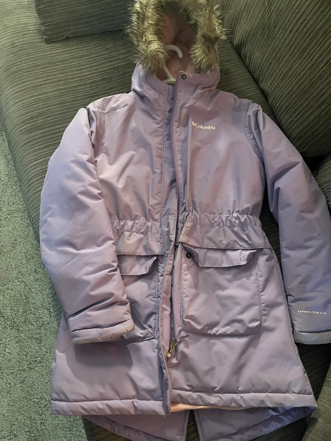 Columbia Purple Winter Jacket - Size L