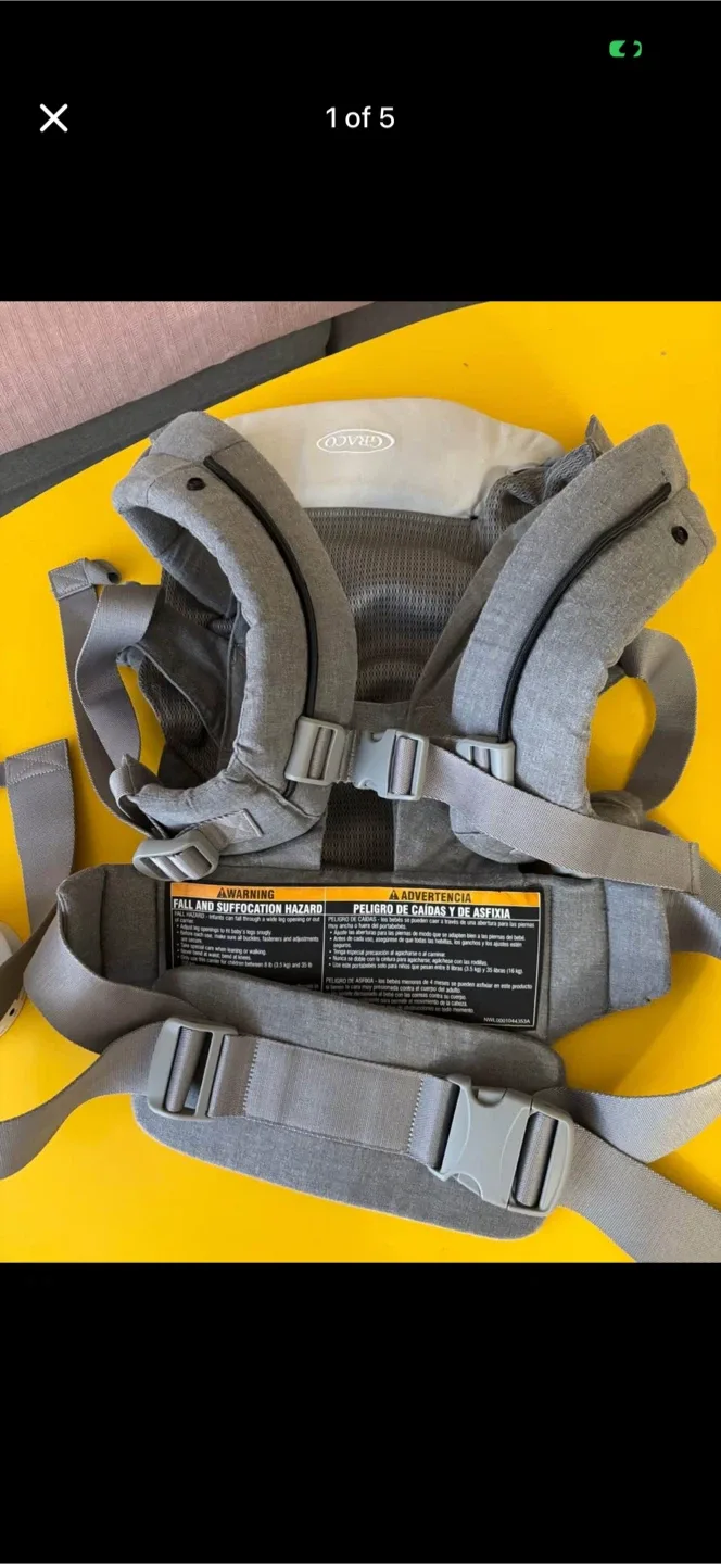 Graco Baby Carrier - Grey image indicator(3)